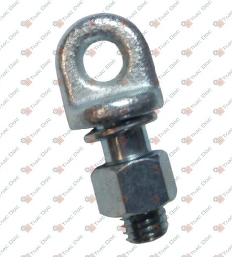 PERNO AD OCCHIO CON DADO FILETTO M18x2,5 mm. - SABA AGRISERVICE GEST - 203.00.25