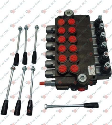 6-LEVER DOUBLE-ACTING DISTRIBUTOR - SABA AGRISERVICE GEST - 733.00.66