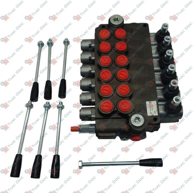 DISTRIBUTORE DOPPIO EFFETTO A 6 LEVE - SABA AGRISERVICE GEST - 733.00.66