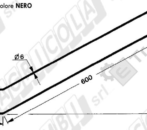 DENTE RASTRELLO GIRO ANDANATORE GALFRE' - L'AGRICOLA RICAMBI - 67330