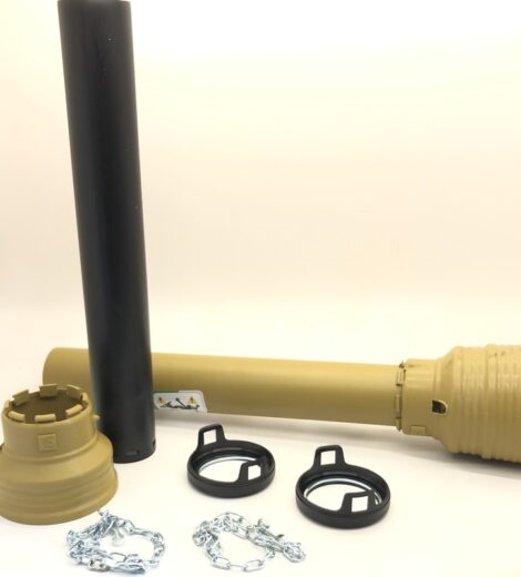 PROTEZIONE PER ALBERO CARDANICO CON LIMITATORE L=1000 mm. CAT.8-10 - CERMAG - 31560