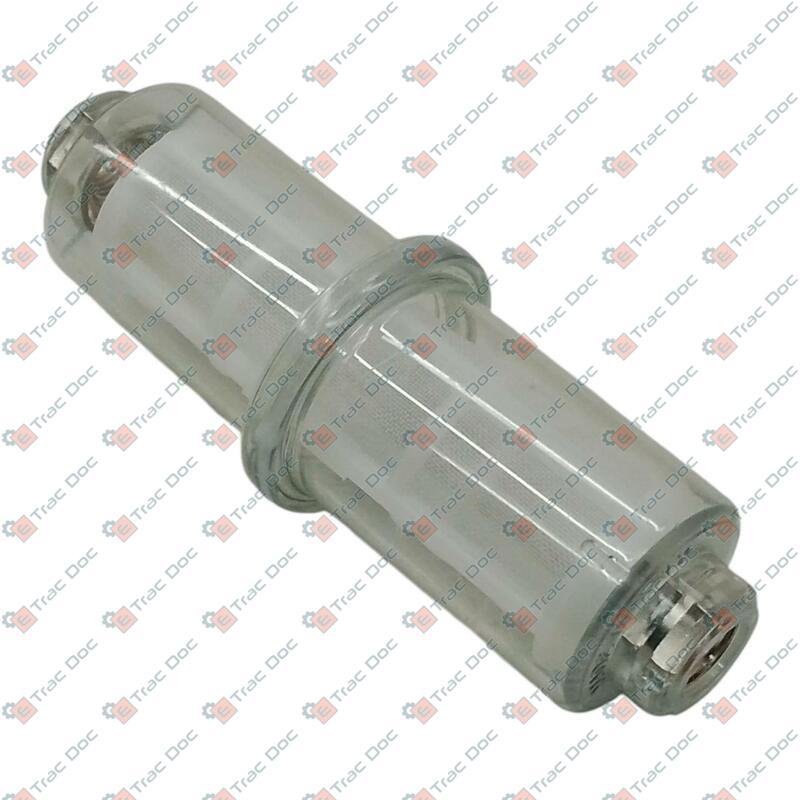 FILTRO CARBURANTE IN PLASTICA FILETTO FEMMINA 1/4" GAS = 13 mm. - CERMAG - 12868