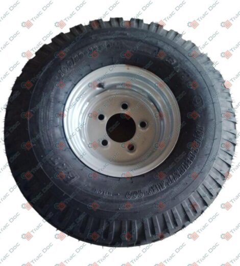 RUOTA RIMORCHIO 10.0/80x12' 10PR CON CERCHIO A 5 FORI - CERMAG - 40342