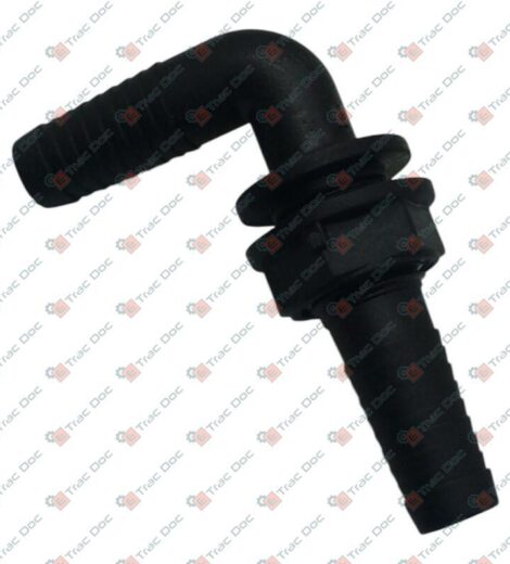 CURVED HOSE CONNECTOR FOR 15 mm DIAMETER PIPE. - CERMAG - 907602