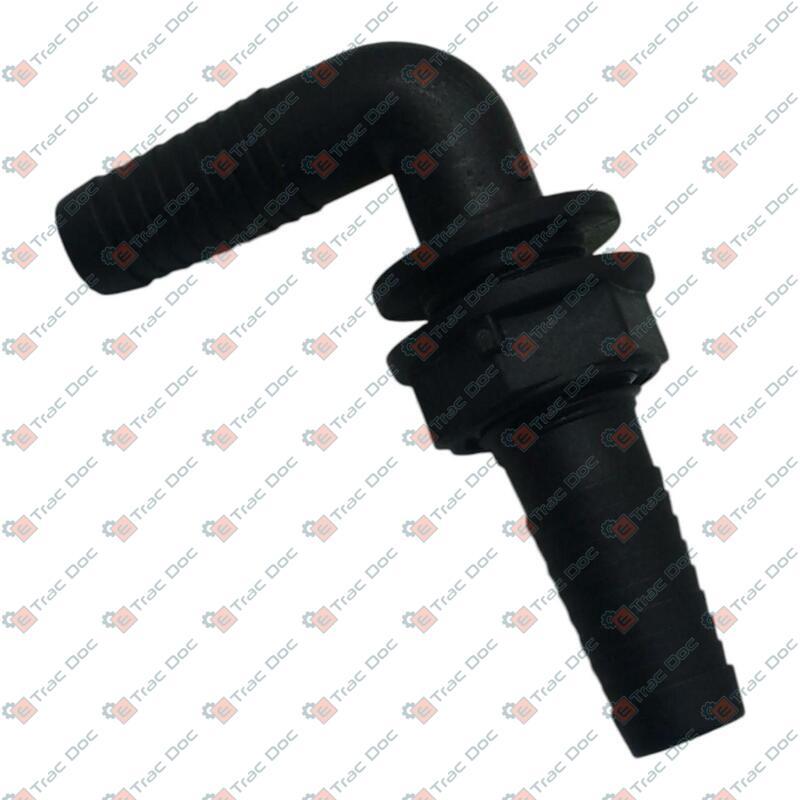 CURVED HOSE CONNECTOR FOR 15 mm DIAMETER PIPE. - CERMAG - 907602