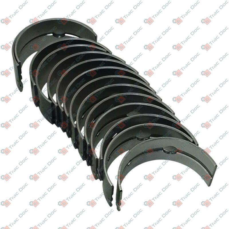 KIT OF 14 SEMI-BUSHINGS FOR CRANKSHAFT DIAMETER -0.25 mm. PERKINS U5MB0010A - U5MB0030A - LANDINI - 6680115A1