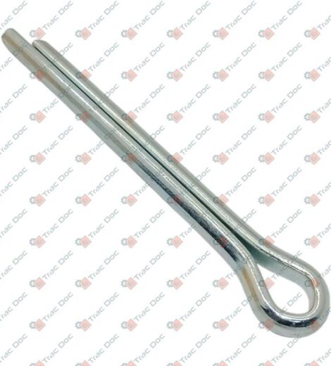 COPPIGLIA A PIEGARE DIAMETRO 8x80 mm. ZINCATA UNI 1336 - AMA RICAMBI - 04338