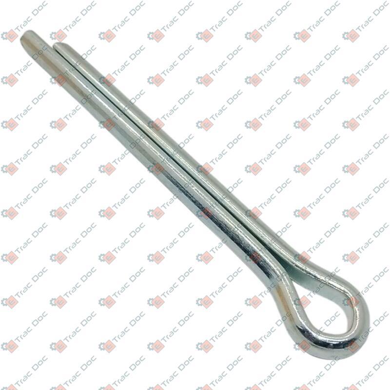 COPPIGLIA A PIEGARE DIAMETRO 8x80 mm. ZINCATA UNI 1336 - AMA RICAMBI - 04338