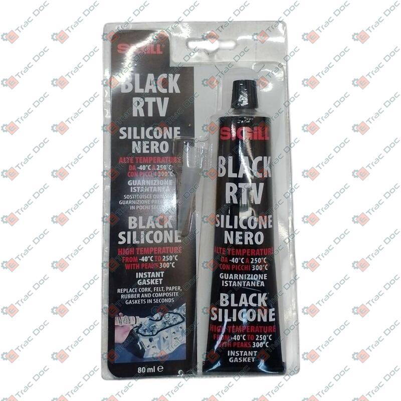PASTA SILICONICA PER SIGILLATURE BLACK RTV DA 85 gr. - CERMAG - 20408