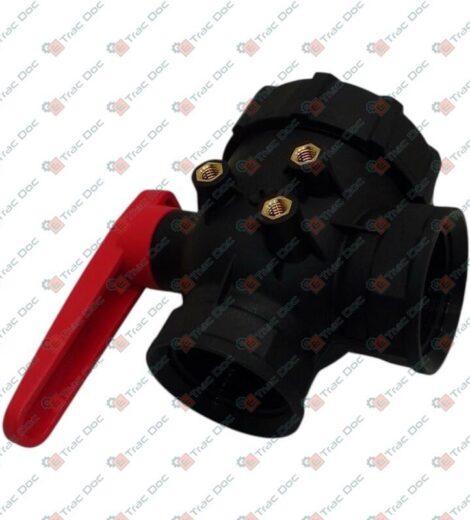 VALVOLA A 3 VIE CON ATTACCHI 1'1/2" FEMMINA - CERMAG - 26519