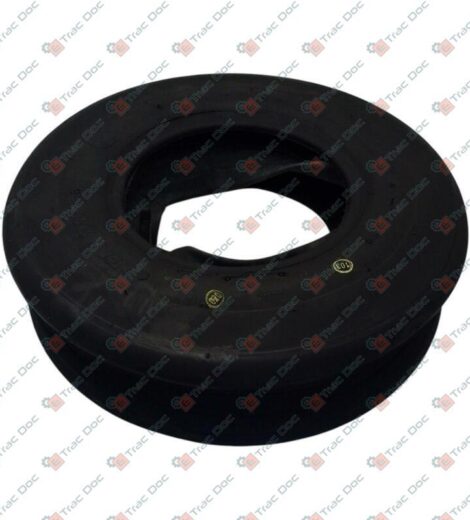 16x6.50x8" 6-PLY RIBBED TIRE WITH INNER TUBE - CERMAG - 40444