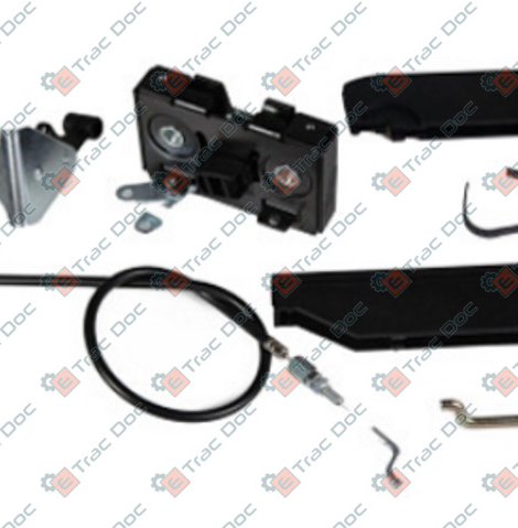 SERRATURA INTERNA LATO DESTRO CON CAVO E ACCESSORI - CNH Originale - 82016379