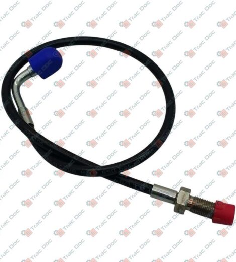 FLEXIBLE OIL DELIVERY HOSE FOR FRONT DIFFERENTIAL LOCK/LIFT - SAME - LAMBORGHINI - HURLIMANN - DEUTZ FAHR - 0.008.7843.3