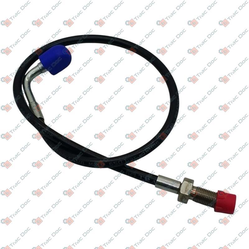 TUBO FLESSIBILE MANDATA OLIO SOLLEVATORE/BLOCCAGGIO DIFFERENZIALE ANTERIORE - SAME - LAMBORGHINI - HURLIMANN - DEUTZ FAHR - 0.008.7843.3
