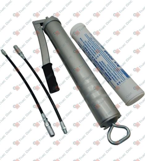 POMPA INGRASSAGGIO CON TUBO, TESTINA E CARTUCCIA - AMA RICAMBI - 01250