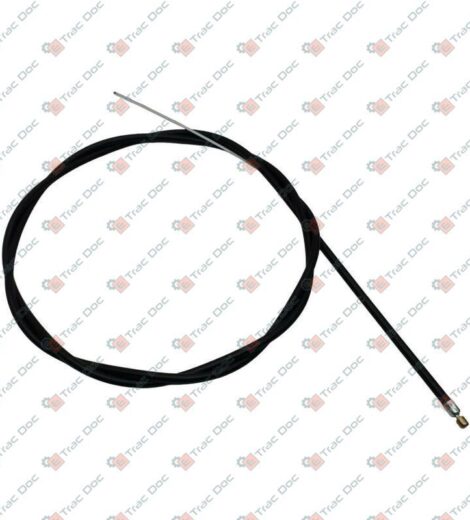 CORDA ACCIAIO DIAMETRO 2,5 LUNGHEZZA 2000 mm. CON GUAINA - AMA RICAMBI - 75430