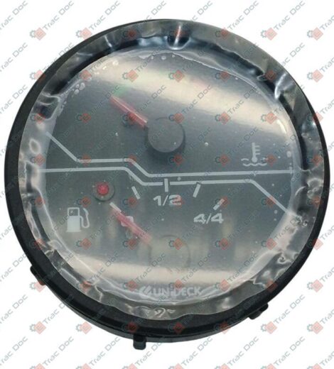 WATER TEMPERATURE AND DIESEL LEVEL INSTRUMENT - CERMAG - 36959