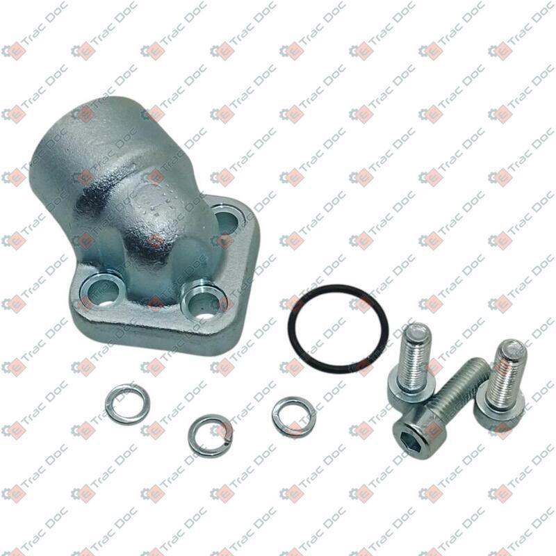 FLANGE FOR HYDRAULIC PUMP DISTANCE 40 mm. THREAD 1/2" = 21 mm. - CERMAG - 80727 - Image 3
