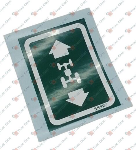 REVERSE LEVER DECAL - GOLDONI - 00035527