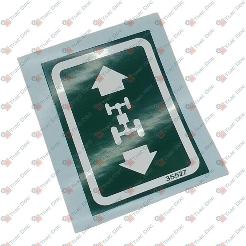 REVERSE LEVER DECAL - GOLDONI - 00035527