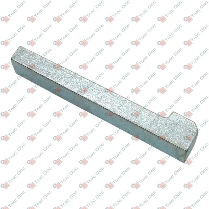 KEY WITH NOSE 14x9x75 mm. TYPE CLAAS 0000076340 - AFTERMARKET - 00050817857