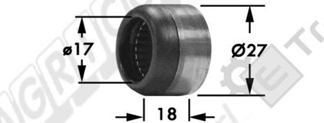 CUSCINETTO AD AGHI PER CROCIERA TIPO BCS 37332001 - L'AGRICOLA RICAMBI - 74320
