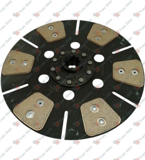 SINTERED 6-BLADE CARRARO-TYPE CLUTCH DISC, 280 mm DIAMETER, SAME - CERMAG - 15586