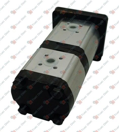DOUBLE HYDRAULIC PUMP 26+15 cc LEFT TYPE FIAT - CNH - CERMAG - 84112
