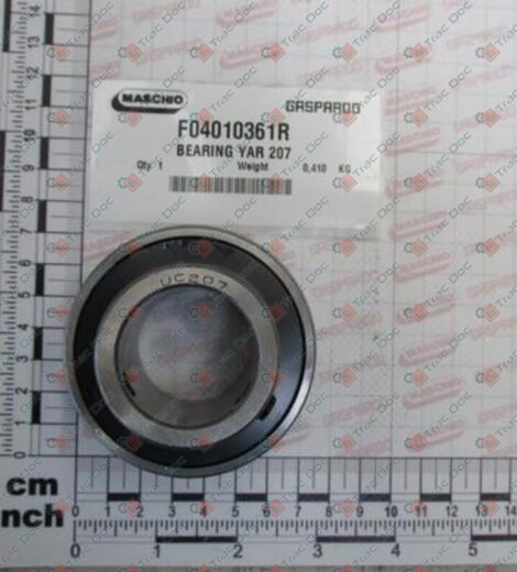 CUSCINETTO YAR207 ESTERNO SFERICO - GASPARDO - F04010361R