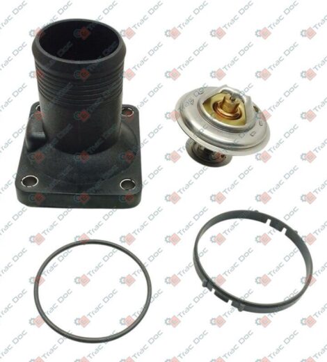 KIT TERMOSTATO ACQUA PERKINS 4133L034 CON FLANGIA - LANDINI - 6679509A1