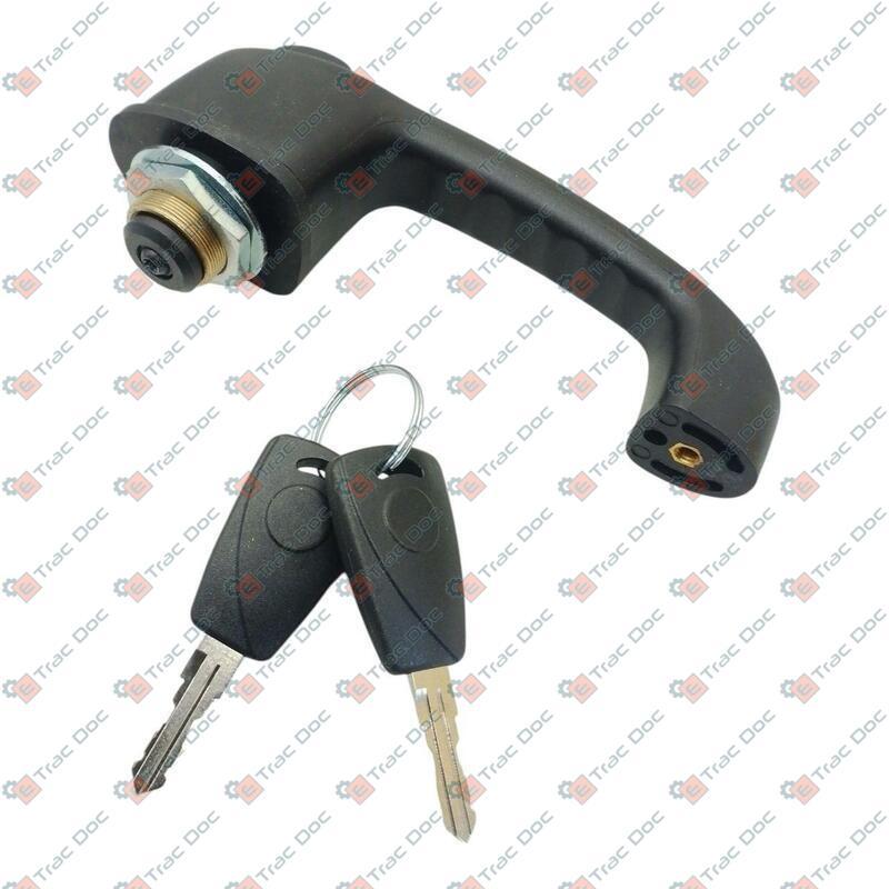HANDLE WITH LOCK AND KEYS - LANDINI - 6691391A2