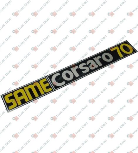 SAME CORSARO 70 PLATE - SAME - LAMBORGHINI - HURLIMANN - DEUTZ FAHR - 0.157.7225.0
