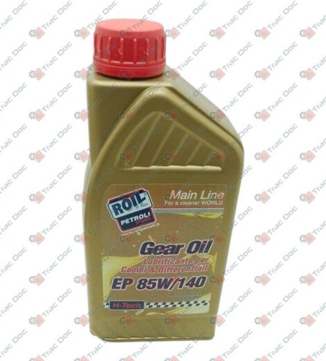 ROIL GEAR EP 85W140 GL5 TRANSMISSION OIL 1 LITRE - AFTERMARKET - 3301