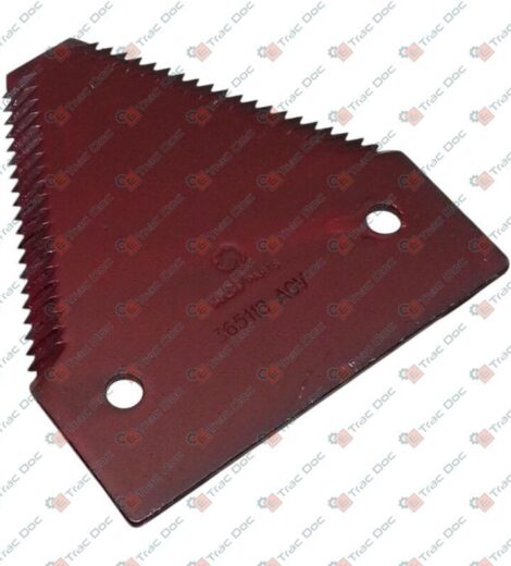 SEZIONE LAMA RIGATA MIETITREBBIA TIPO NEW HOLLAND 365110 - AFTERMARKET - 00027683872