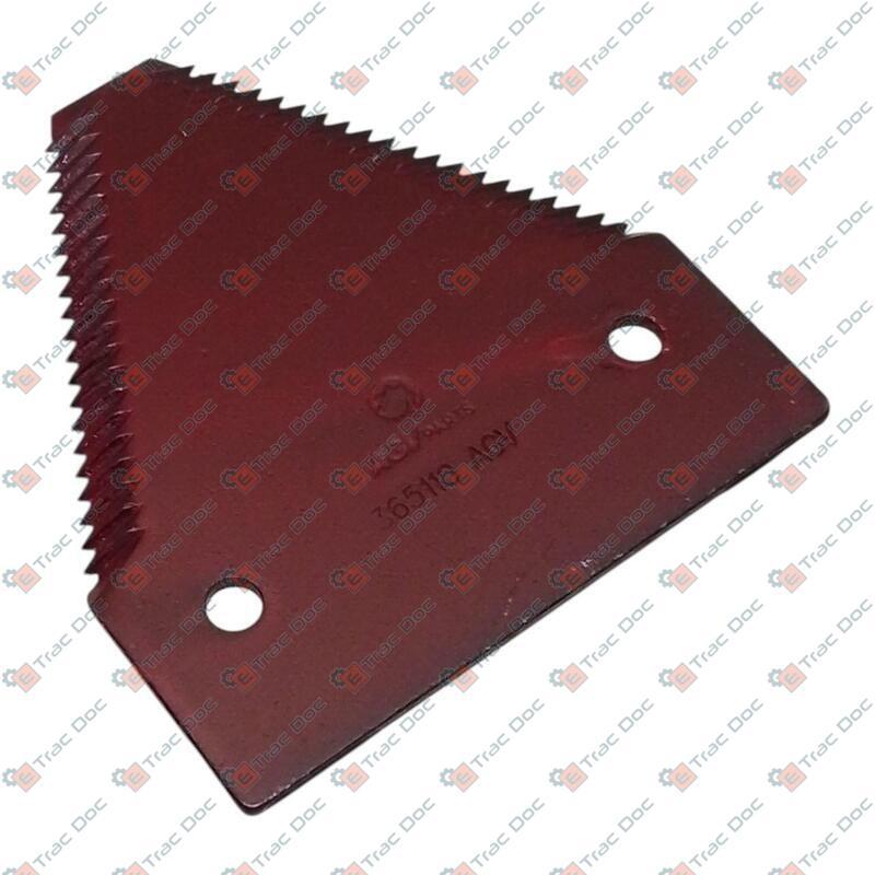 SEZIONE LAMA RIGATA MIETITREBBIA TIPO NEW HOLLAND 365110 - AFTERMARKET - 00027683872
