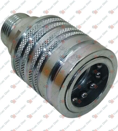 PUSH-PULL FEMALE QUICK COUPLING SHORT M22x1.5 MALE THREAD - AFTERMARKET - 0003838192