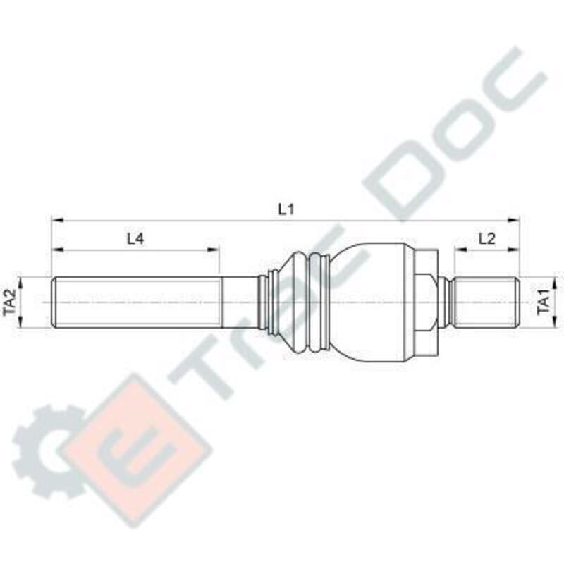 GIUNTO TESTINA STERZO CILINDRO IDROGUIDA - AFTERMARKET - 00050513243