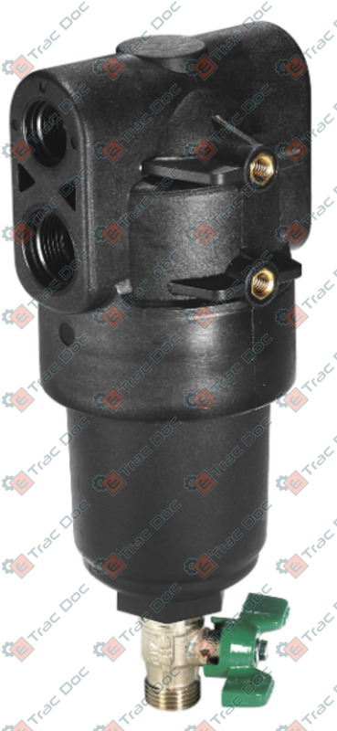 FILTRO IN LINEA ALTA PRESSIONE 1/2"x3/4" ARAG 3450335 - CERMAG - 27380