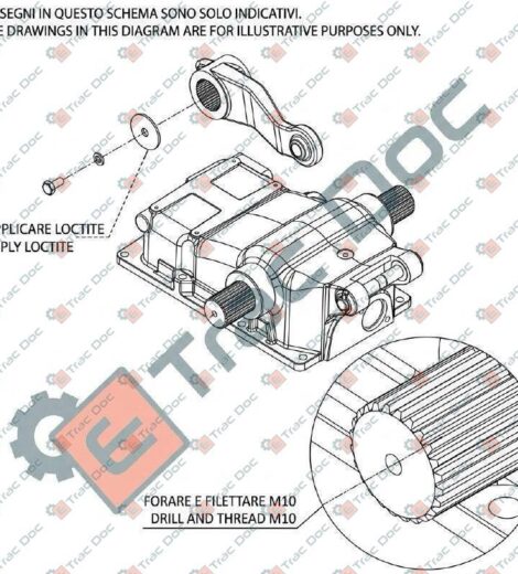 LIFT UPPER ARM - AFTERMARKET - 00016615