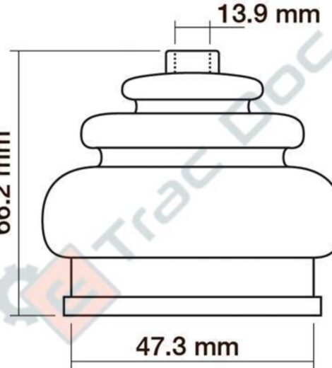 GEAR CHANGE LEVER GAITER TYPE FIAT 87569284 ex 4999009 - AFTERMARKET - 00050505528