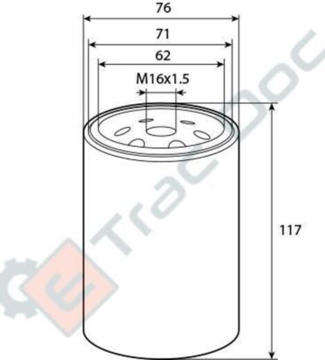 FUEL FILTER - AFTERMARKET - 00050513810