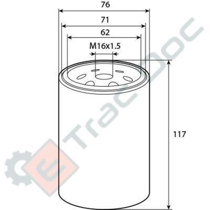FUEL FILTER - AFTERMARKET - 00050513810
