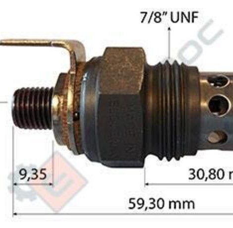 CANDELETTA PRERISCALDAMENTO TERMOAVVIATORE TIPO PERKINS 12V. - AFTERMARKET - 00050516857