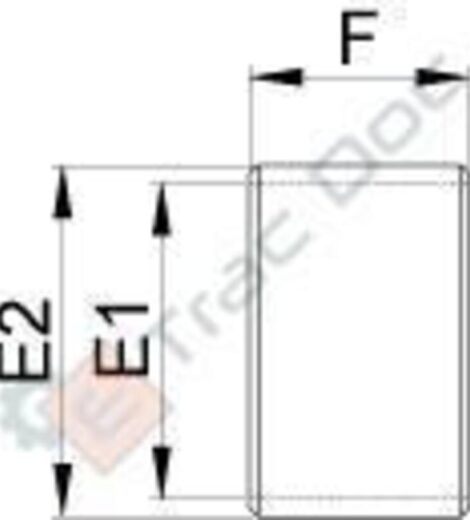BOCCOLA 30,2x34.1 x19,7 TIPO FIAT 5135385 - AFTERMARKET - 00050575428