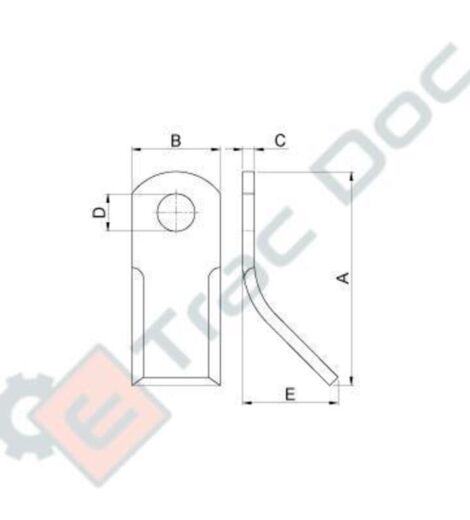 COLTELLO A SPATOLA - AFTERMARKET - 00050817122