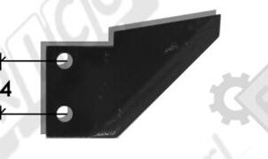 GALLIGNANI TYPE CUTTING KNIFE 0606224 - L'AGRICOLA RICAMBI - 62107 - Image 2