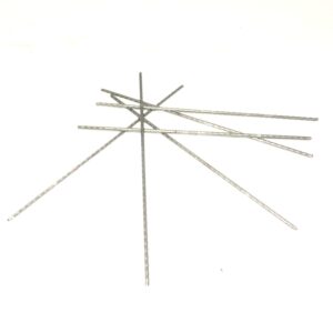 KIT 6 WIRE BELTS JOINT LENGTH 220 mm. TYPE MATO U / H - L'AGRICOLA RICAMBI - 66215-2 - Image 1