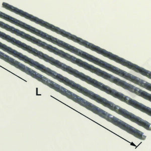 KIT 6 WIRE BELTS JOINT LENGTH 220 mm. TYPE MATO U / H - L'AGRICOLA RICAMBI - 66215-2 - Image 2