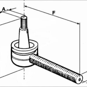 STEERING HEAD M18x1.5 RIGHT - AMA RICAMBI - 01277 - Image 3