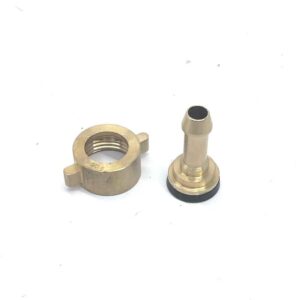 PIPE HOLDER FITTING DIAMETER 8 mm. THREAD 1/2 " - AMA RICAMBI - 01301 - Image 1